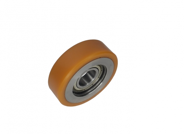 Rolle mit Belag aus Vulkollan